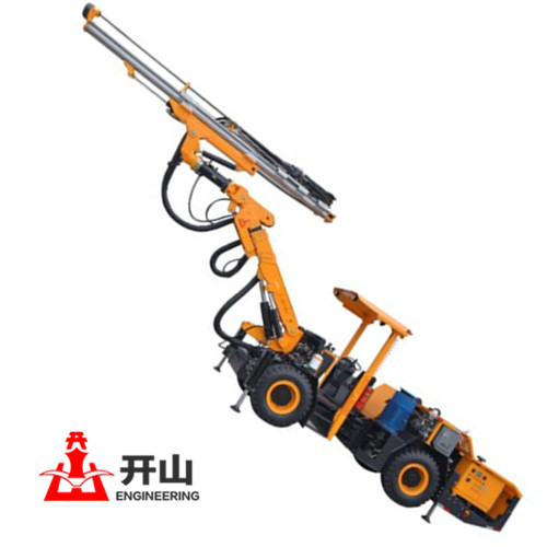 開(kai)山全液(ye)壓鑽機(ji)在海南(nan)石碌鐵(tie)礦